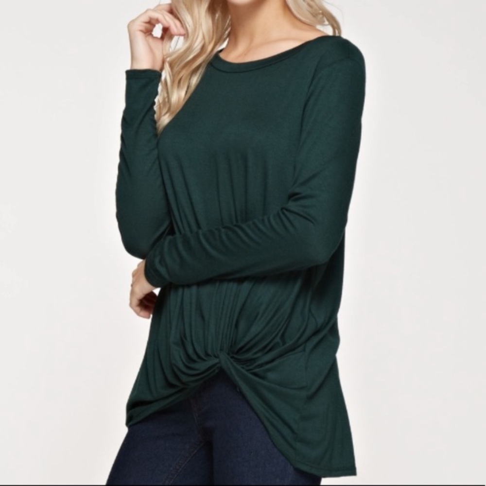 Green Stretchy Top